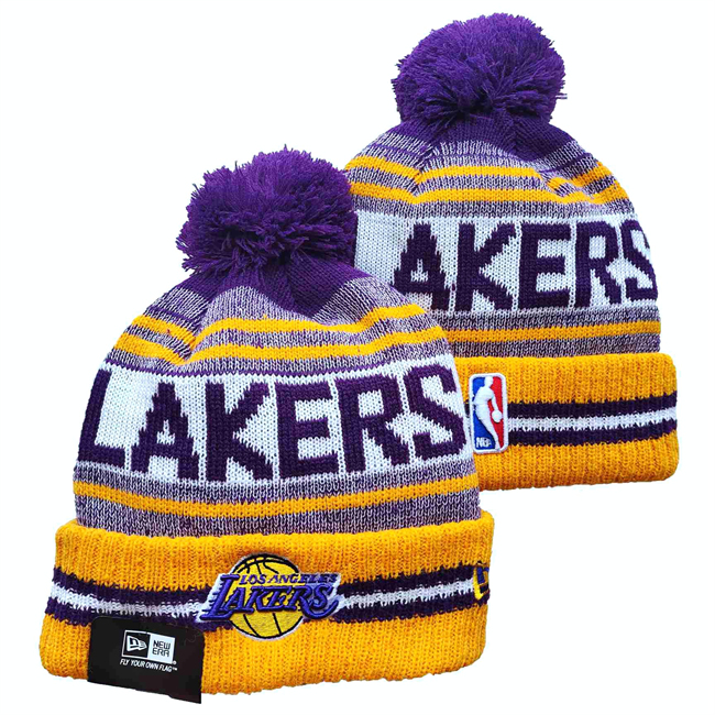 Los Angeles Lakers 2025 Knit Hats 001